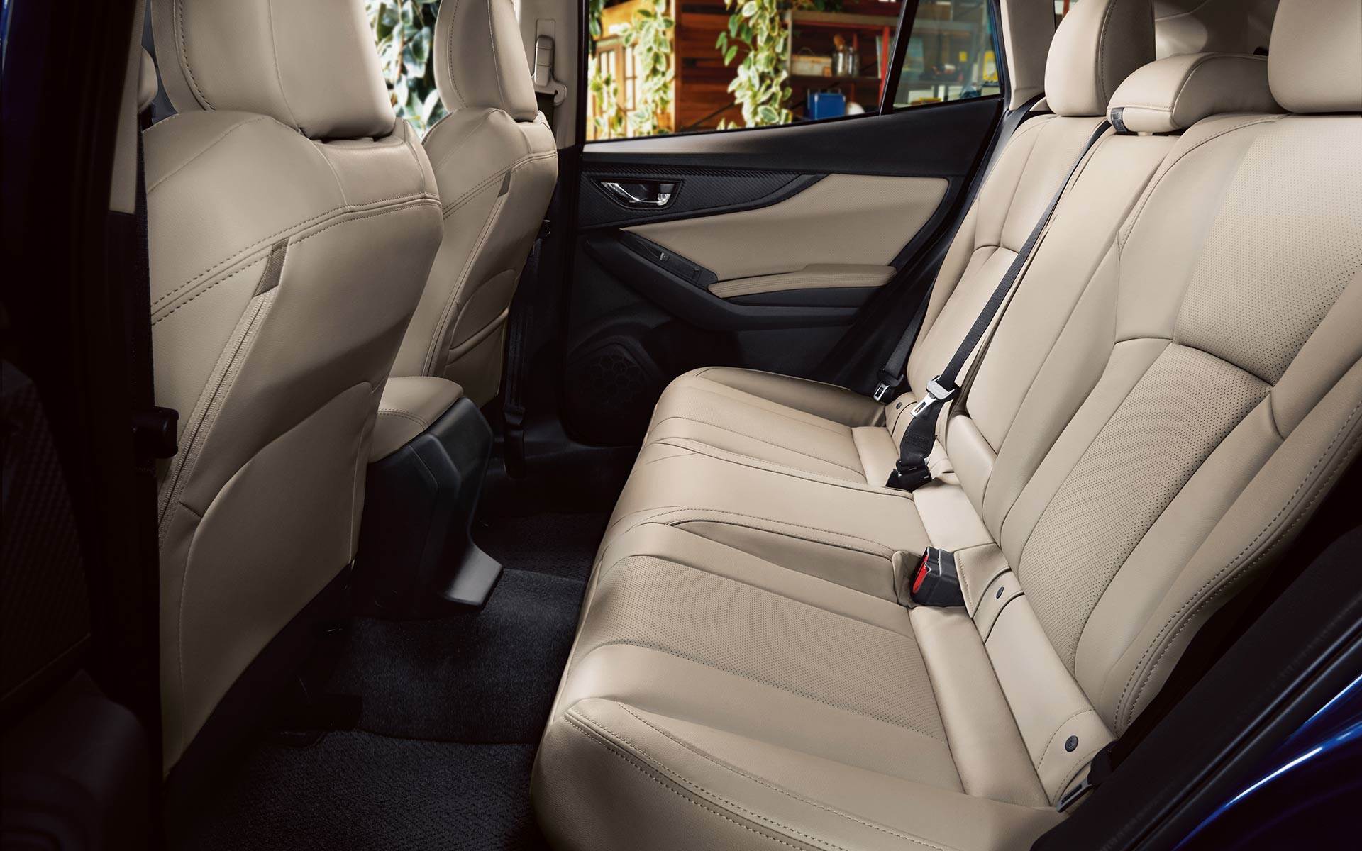 2019 Subaru Impreza Ivory Leather Front Interior Picture